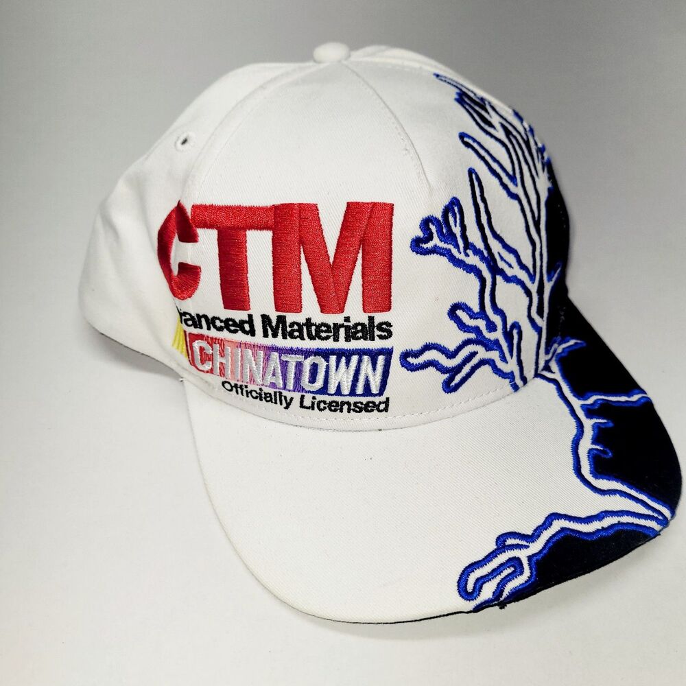 Chinatown Market Vintage Snapback Cap Hat Rare Nascar Style LOGO EUC
